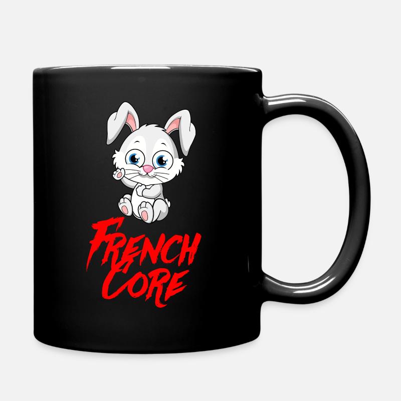 FRENCHCORE FRENCH CORE Lapin doux - Mug uni - noir