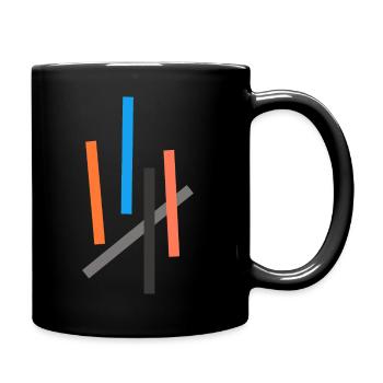 minimal - Tasse einfarbig - Schwarz - Rechts