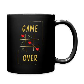 Game lost the game is over - Full Colour Mug - black - Right