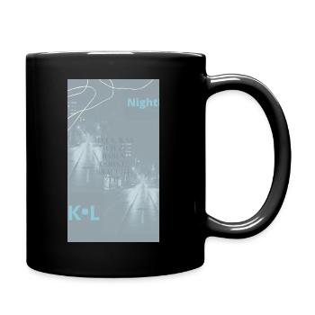 Streetwear - Tasse einfarbig - Schwarz - Rechts