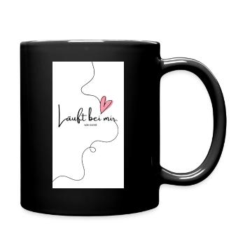 Sarkasmus - Tasse einfarbig - Schwarz - Rechts