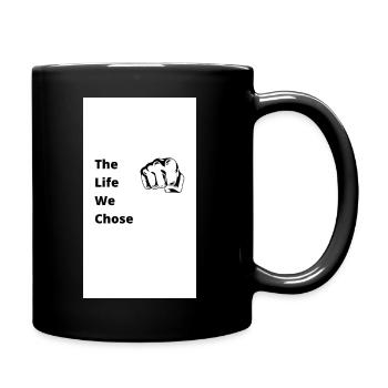 Motivation - Tasse einfarbig - Schwarz - Rechts