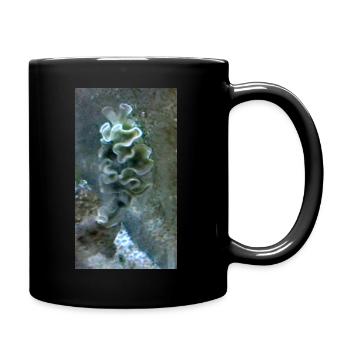 Meeres Schnecke - Tasse einfarbig - Schwarz - Rechts