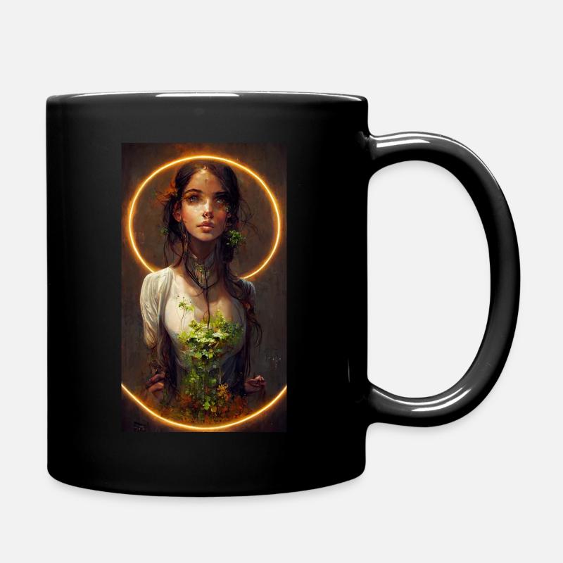 Manga Girl - Mug uni - noir