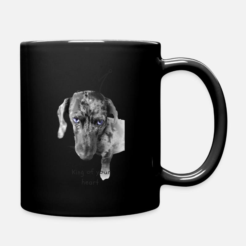 i am the king - Tasse einfarbig - Schwarz