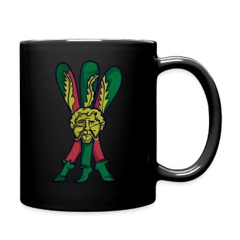 Tre di maze - Tasse einfarbig - Schwarz - Rechts