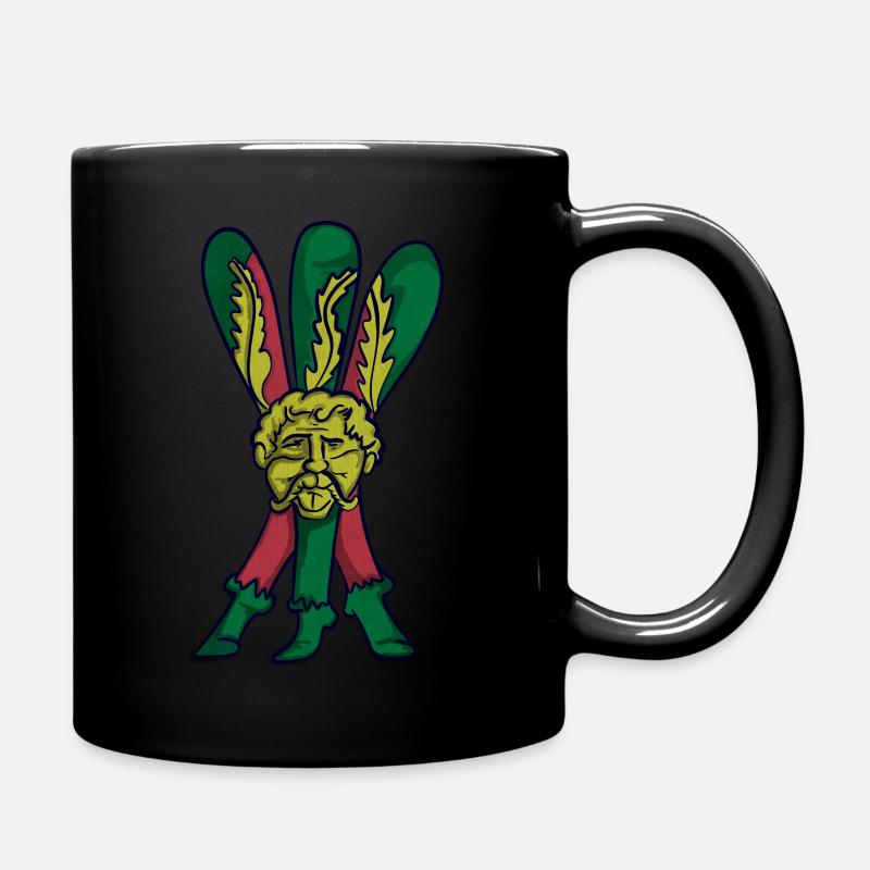 Tre di maze - Tasse einfarbig - Schwarz