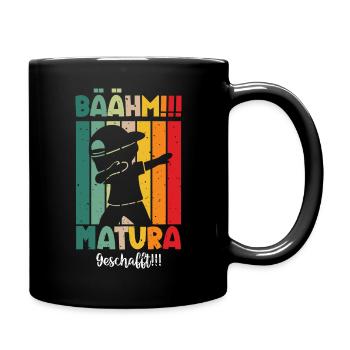 Matura 2024 Mittelschule Abschluss Maturant - Tasse einfarbig - Schwarz - Rechts