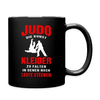 Kampfsport Kampfkunst Martial Arts Judo - Tasse einfarbig - Schwarz - Rechts