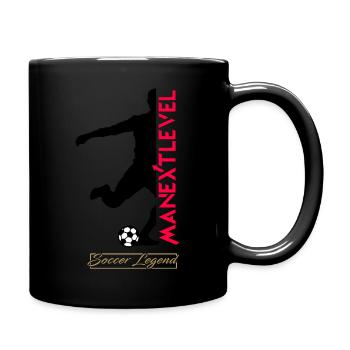Soccer Legend - Full Colour Mug - black - Right