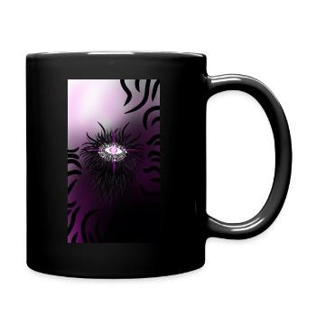 Tout en un coup d’œil - Mug uni - noir - Droite