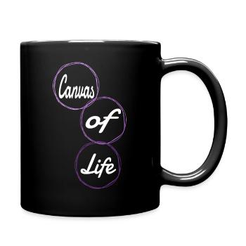 funny sayings expression awesome gift idea geek - Full Colour Mug - black - Right