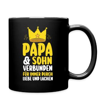 Papa Fête des pères Papa - Mug uni - noir - Droite