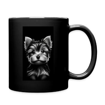 Baby York Shire Kleiner Entdecker -Little Explorer - Tasse einfarbig - Schwarz - Rechts
