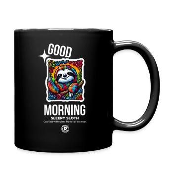 good morning - Full Colour Mug - black - Right