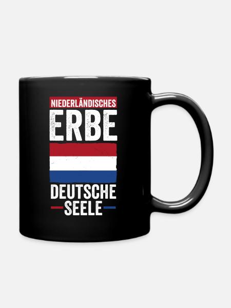 Niederländer Niederlande Holland - Tasse einfarbig - Schwarz
