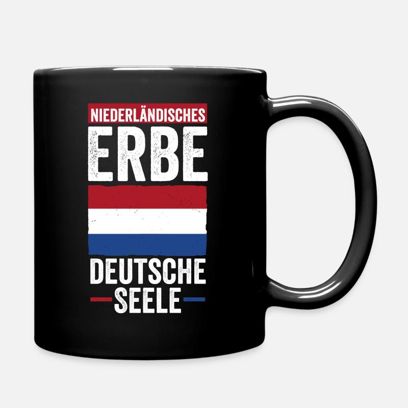 Niederländer Niederlande Holland - Tasse einfarbig - Schwarz