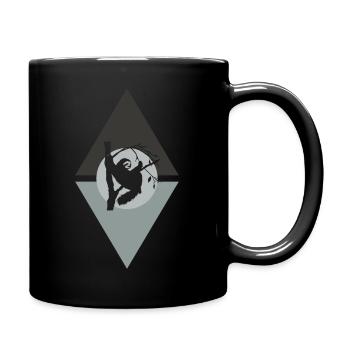 Lazy Chill - Full Colour Mug - black - Right
