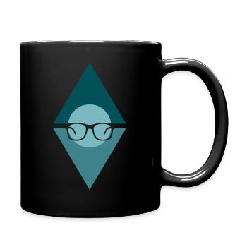 Biblio Biblio Reading Literature - Mug uni - noir - Droite