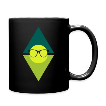 Reading Writing - Full Colour Mug - black - Right