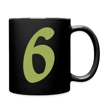 6 - Mug uni - noir - Droite