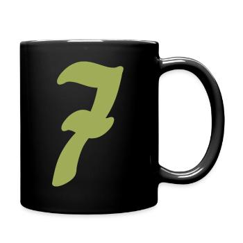 7 - Mug uni - noir - Droite