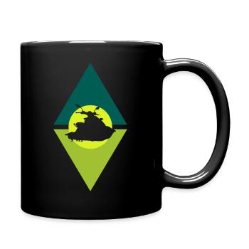Jetski Wakeskating Jet Ski - Full Colour Mug - black - Right
