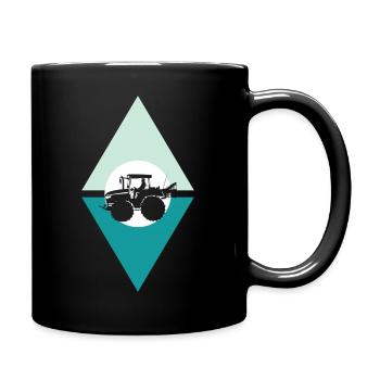 Farmer Agriculture - Full Colour Mug - black - Right