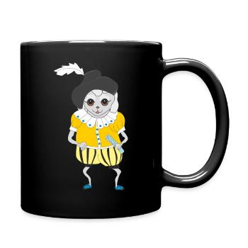 Sweet Lamb - Full Colour Mug - black - Right