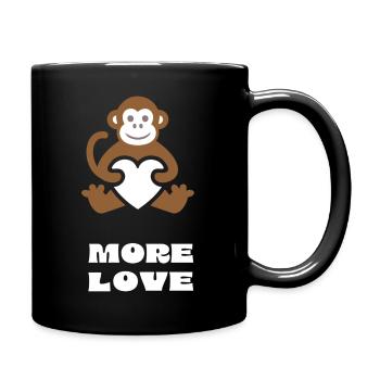 More Love - Full Colour Mug - black - Right