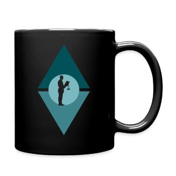 Court Law - Full Colour Mug - black - Right