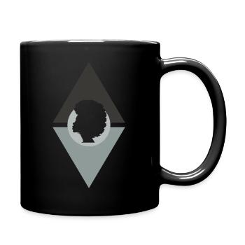 Afro Beat Groove - Full Colour Mug - black - Right