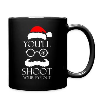 A Christmas Story - Tasse einfarbig - Schwarz - Rechts