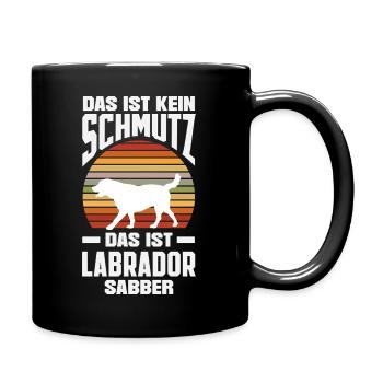 Astuces du Labrador - Mug uni - noir - Droite