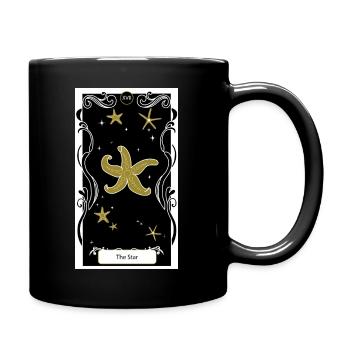 L'Étoile  - Mug uni - noir - Droite