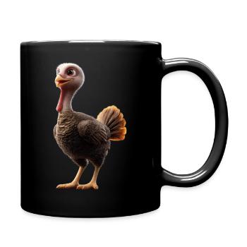 Dinde Poules Oiseaux Dinde - Mug uni - noir - Droite