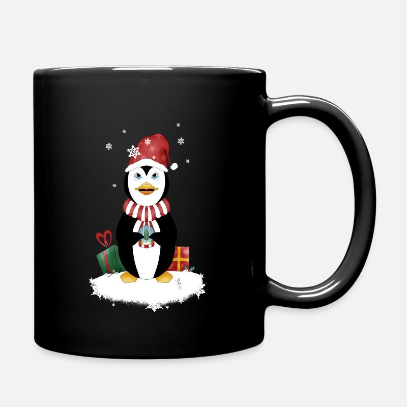 pingouin_noel_2025 - Full Colour Mug - black