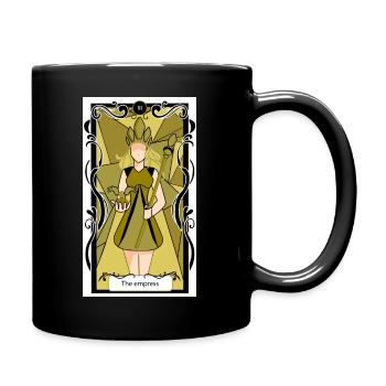 Das Goldene Kaiserin-Tarot - Tasse einfarbig - Schwarz - Rechts