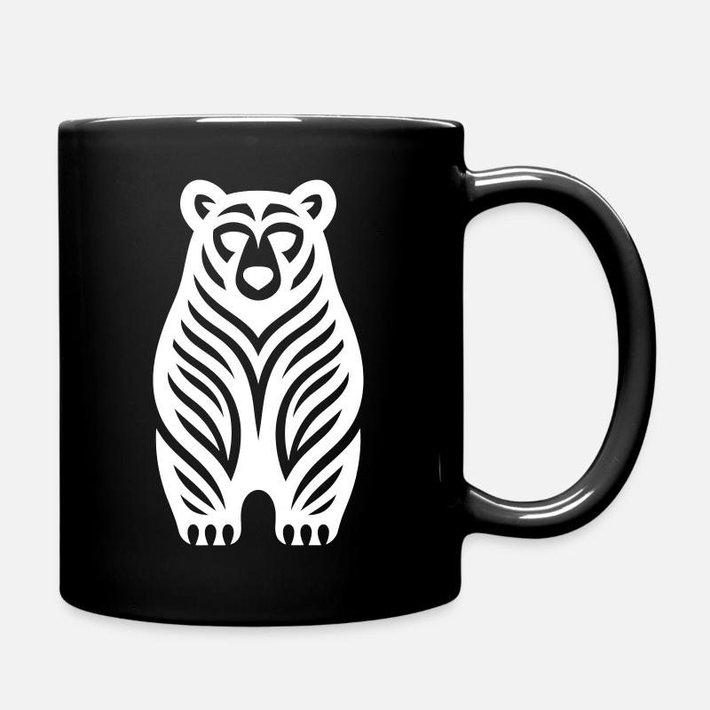 Just a White Bear #4 | N-imal_Wears - Tasse einfarbig - Schwarz