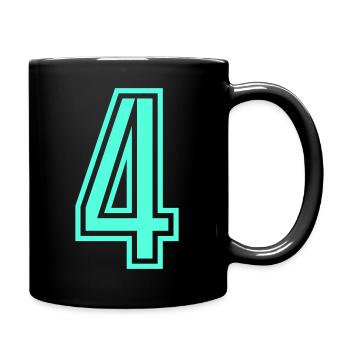 4 - Mug uni - noir - Droite