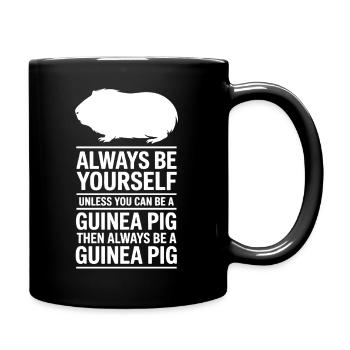 Guinea Pig Sayings Guinea Pig Gift - Full Colour Mug - black - Right