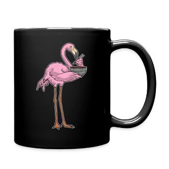 Cuisson de ramen pour Chef Flamant Rose - Mug uni - noir - Droite