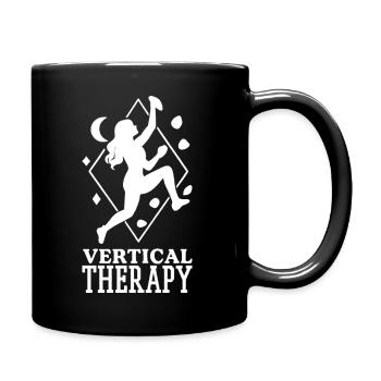 Thérapie verticale : bloc et escalade Bohèmes Design - Mug uni - noir - Droite