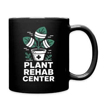 Centre de réhabilitation des plantes Sauveteuse de plantes Pfnaze - Mug uni - noir - Droite
