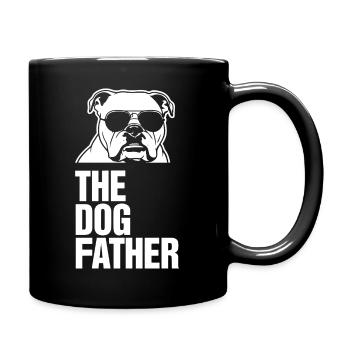 Bulldog The Dog Father Dog Owner Owner - Full Colour Mug - black - Right