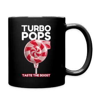 Turbo Pops Boost Lolli - Tasse einfarbig - Schwarz - Rechts