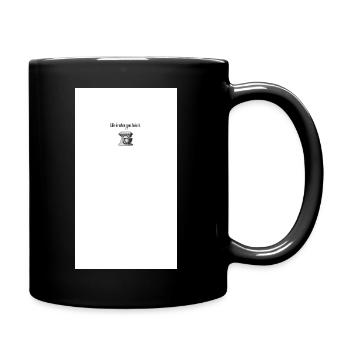 Life Is What You Bake It Mixer Design - Full Colour Mug - black - Right