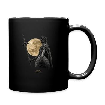 Vintage Warrior Statue - Mug uni - noir - Droite