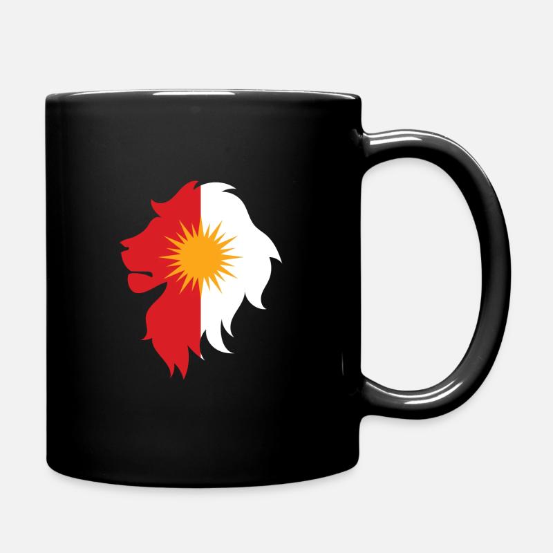 Drapeau yézidie Lion Yézidis Yézidis Ezidxan - Mug uni - noir