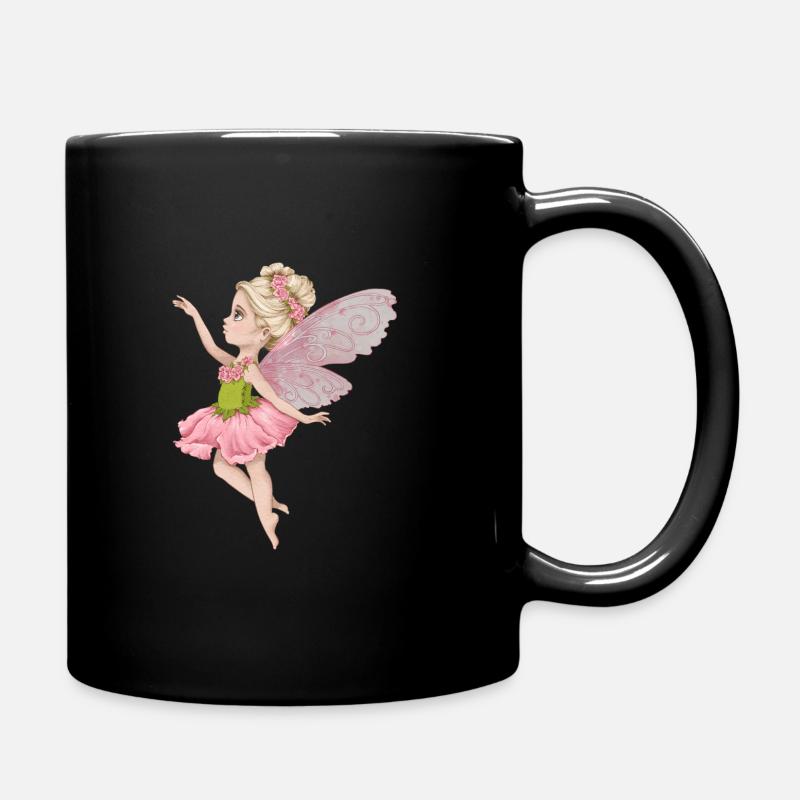 elfe - Tasse einfarbig - Schwarz